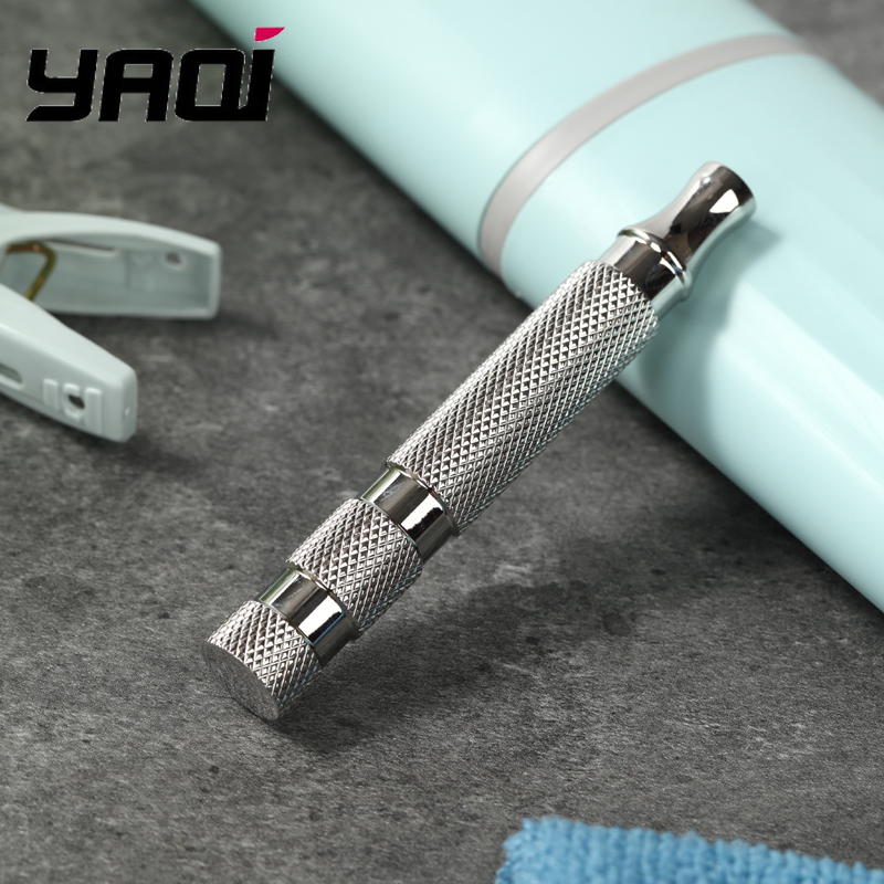 Safety Razor Handle - 2026 YAQI Polished 303 Stainless Steel