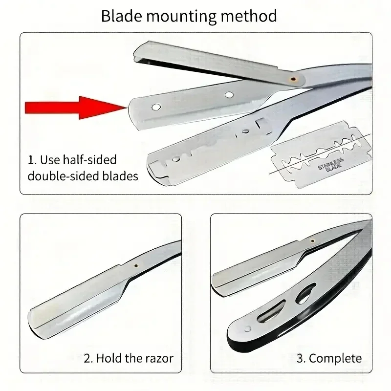 Hair Removal Knife Men Shaves  - đánh giá và giá Safety Razor Handle