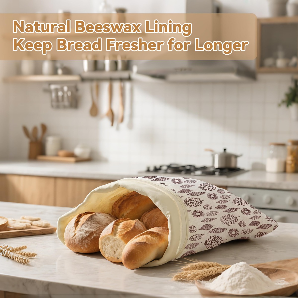 Reusable Beeswax Bread Bags fo - đánh giá và giá Beeswax Food Cover