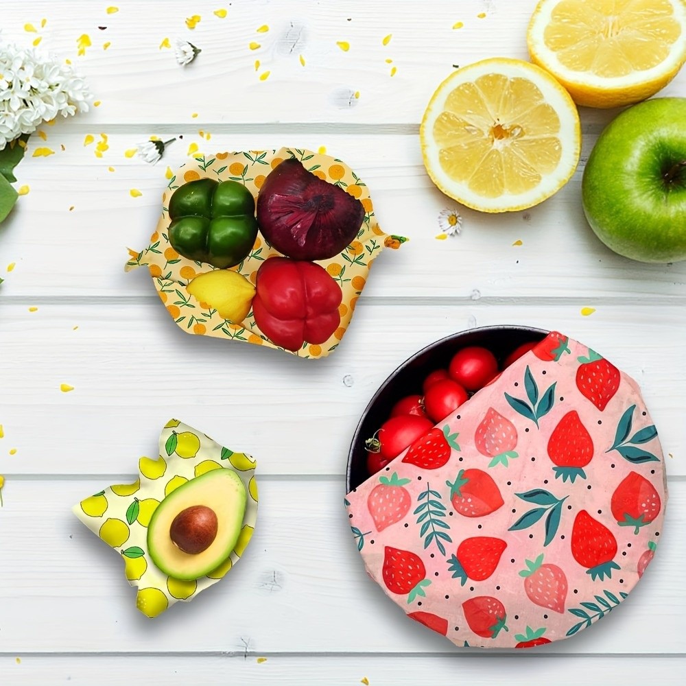 9pcs Multi Size Beeswax Food W - đánh giá và giá Beeswax Food Cover