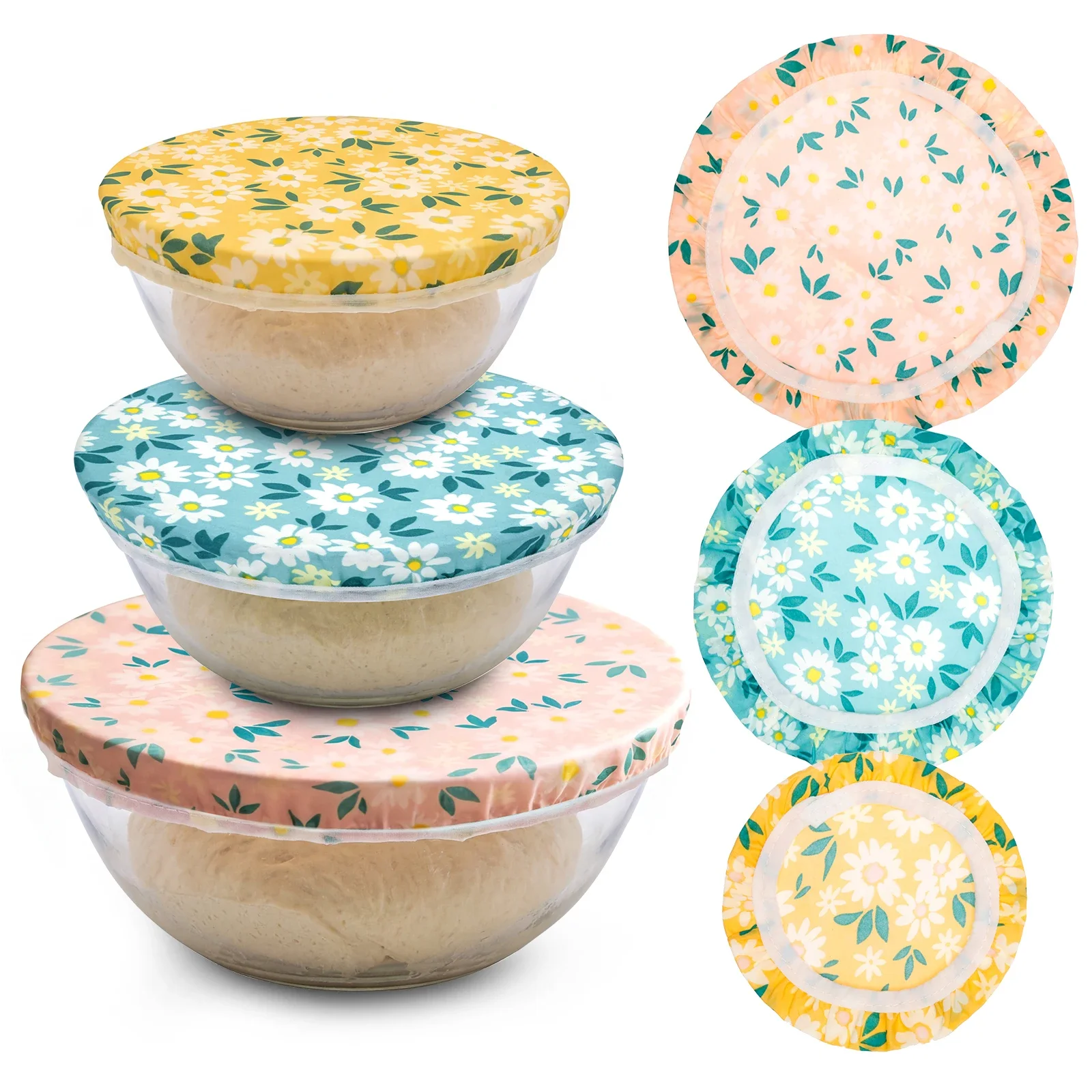 3Pcs Bowl Covers Cotton Beeswa - đánh giá và giá Beeswax Food Cover
