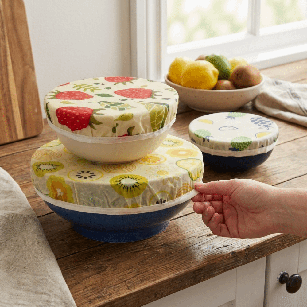 Anti Dust Beeswax Cloth Bowl C - đánh giá và giá Beeswax Food Cover