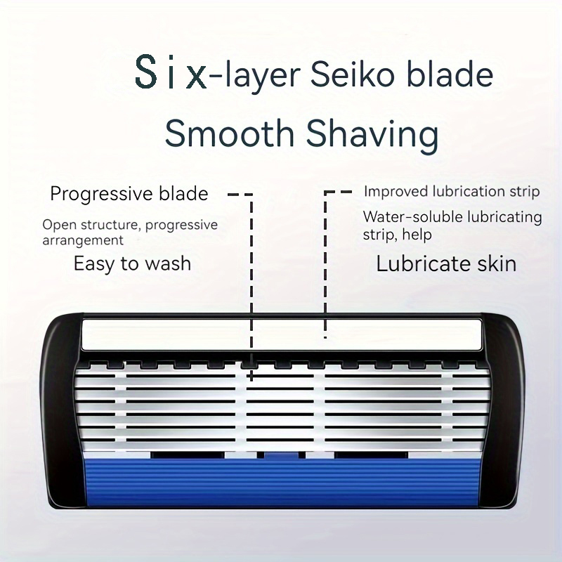 2 handles, 30 blades, 6-layer  - đánh giá và giá Safety Razor Handle